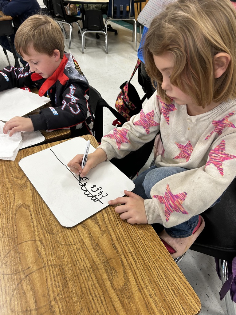 Ms. Keyla’s math students have been sharpening their math skills! These students are using different strategies to solve problems and explain their thinking!