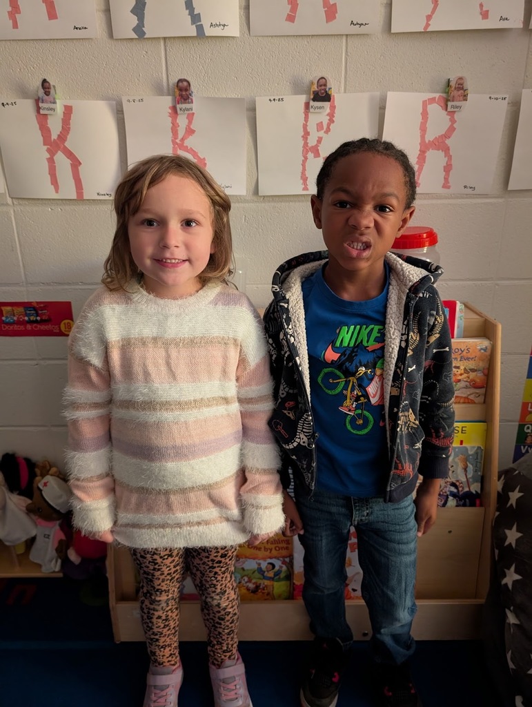Miss Erica and Miss Brittany would like to give a "shout out" to Eric and Amira for coming to school for 50 days!!  Eric had 50 days of attendance on Tuesday and Amira had 50 days of attendance today!! 