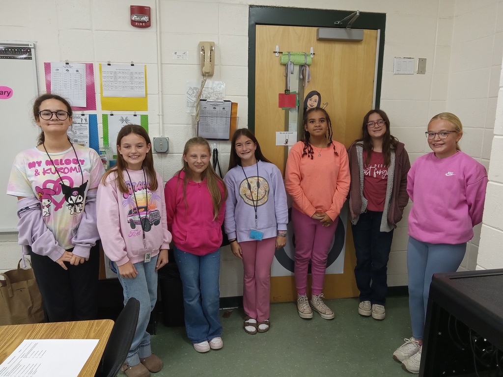 Mrs. Gross would like to congratulate these students for earning 100 DOJO points in October.