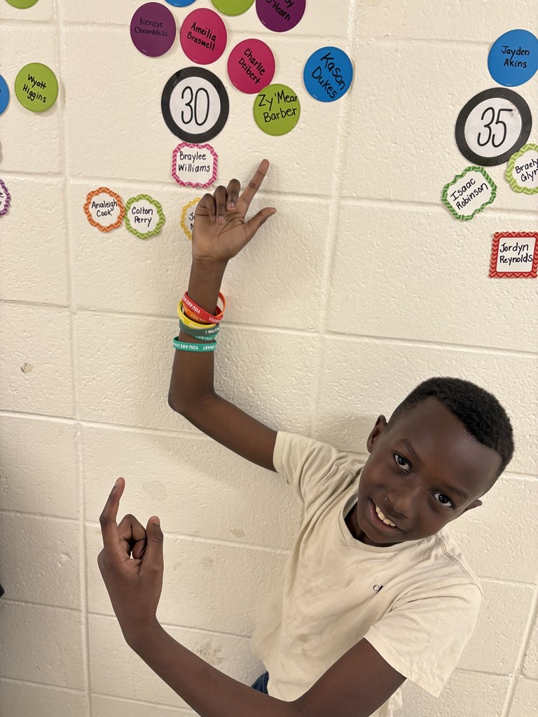 Congratulations to these guys in Ms Lawhorn’s and Mr. Castor’s math class. Everett has completed 20 iReady math lessons, Koi has completed 25 and Zy’Mear has completed 30. Way to go! Keep up the good work.