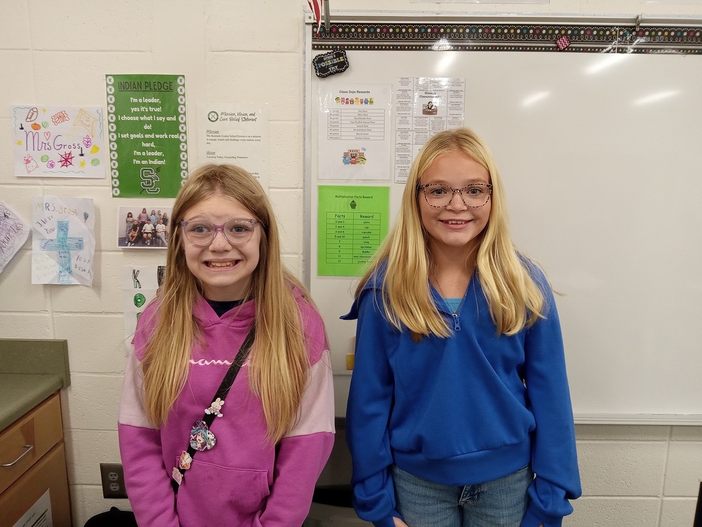 Mrs. Gross would like to congratulate Analeigh, Bella, Charlotte, Wyatt, Reagan, and Khyan for passing 20 iReady Math lessons. Way to go!