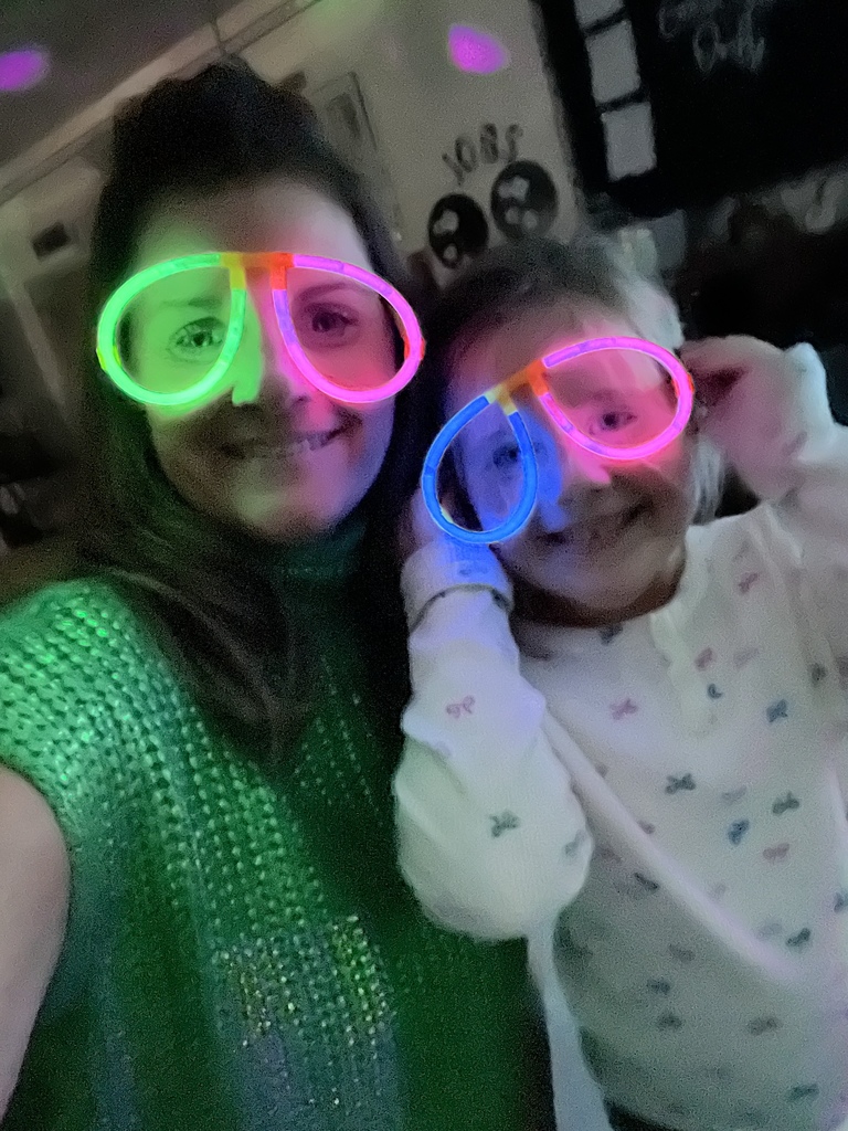 "Ms Tiffany would like to give her math classes a shout out for making one hundred 100s on I-Ready!!! They celebrated with a glow Dance party!!!"