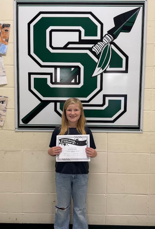 "🎉📚 Celebrating STRETCH Growth! 📚🎉  Mrs. Beth Whitaker would like to give a shout out to Tre Shingler, Becket Corvers and Everleigh James for achieving their STRETCH growth on the mid-year iReady Reading assessment! Their hard work, perseverance, and dedication are truly paying off.    #sharpenthespear"
