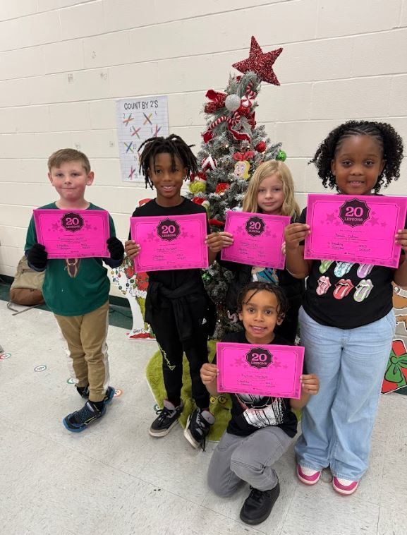 Mrs. Stacy would like to give a shoutout to all of these students for completing over 20-40 I-ready Lessons. Keep up the great work.