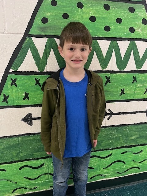 Miss Lizzy & Miss Katrina would like to give a shout-out to Bennett Fiveash for being a hallway role model! Bennett always follows hallway expectations and encourages his classmates to do the same. Thank you, Bennett, for always showing excellent hallway behavior.