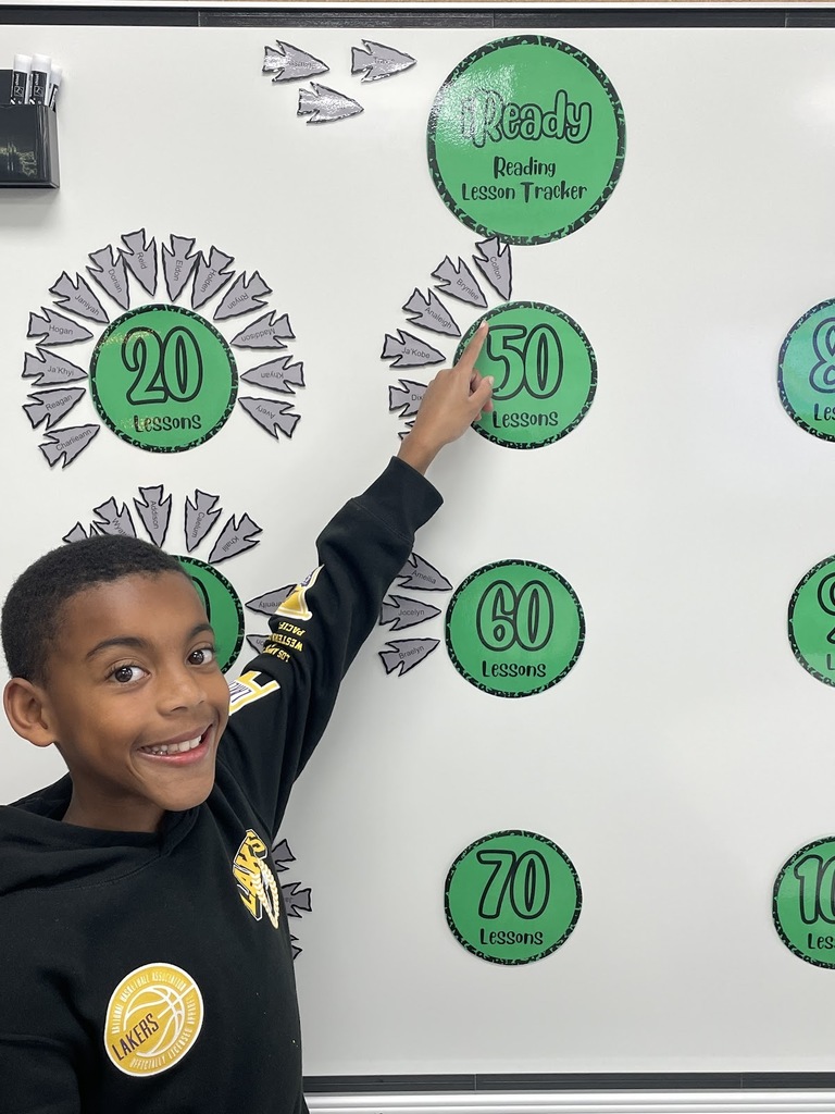 "Mrs. Croom would like to give a ""Shout Out"" to Colton Perry for earning 50 i-Ready points in Reading! 📚✨Your hard work, focus, and dedication are really paying off. Keep pushing yourself and showing that growth mindset—we’re so proud of you! 👏🌟 Way to go! Keep up the great reading!"