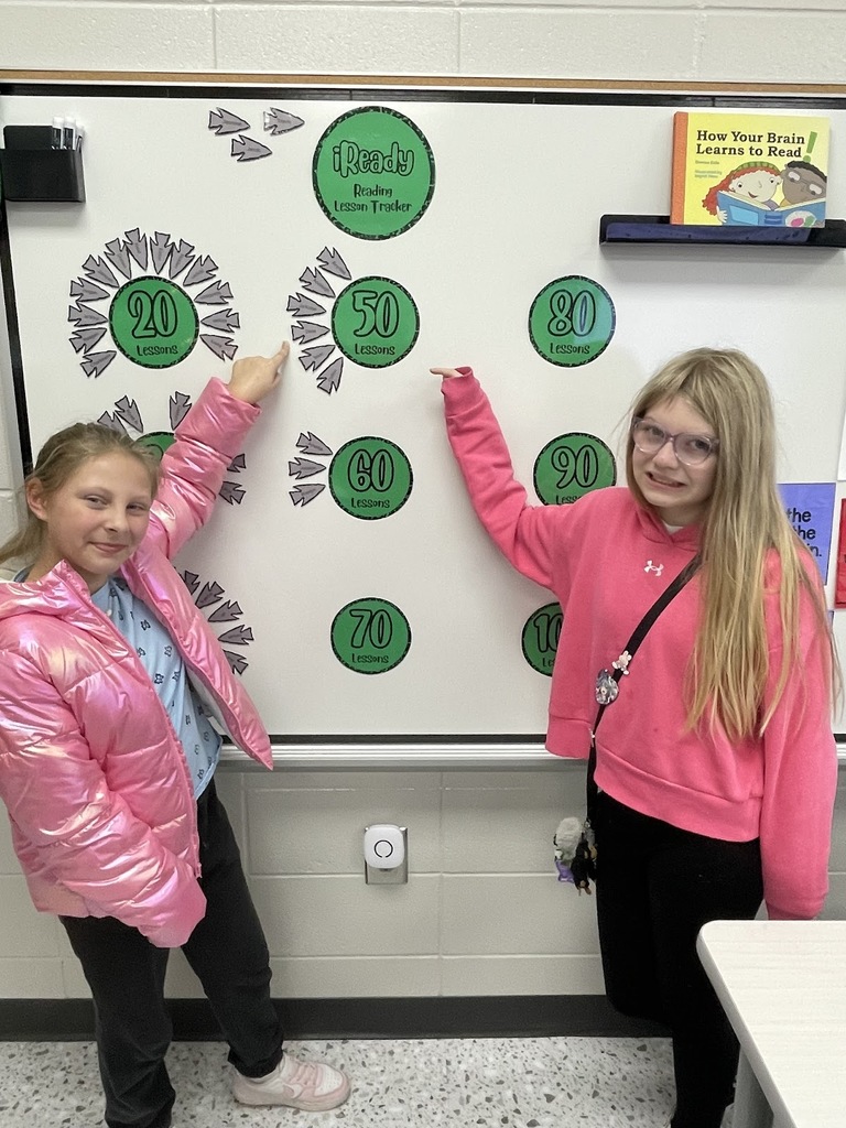 Mrs. Croom would like to give a big Shout Out to Analeigh Cook and Dixie Scott for earning 50 i-Ready points in Reading! 🎉Your hard work is paying off, and it shows. Keep pushing yourselves and continuing to demonstrate a strong growth mindset. I am so proud of you both—way to go! 🌟
