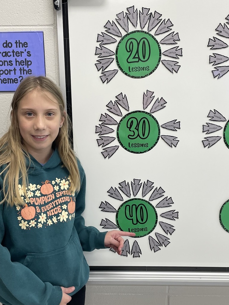 Mrs. Croom would like to give a big Shout Out to Addison Mitchell for earning 40 i-Ready points in Reading! 🎉Your hard work is paying off, and it truly shows. Keep pushing yourself and continuing to demonstrate a strong growth mindset. I am so proud of you—way to go! 🌟