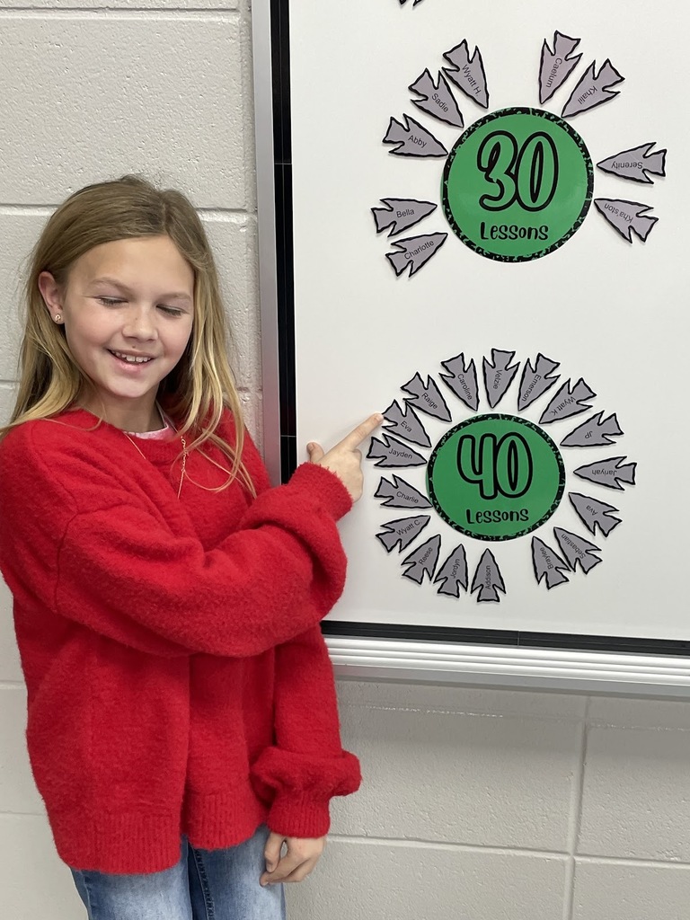 Mrs. Croom would like to give a big Shout Out to Eva Scott for earning 40 i-Ready points in Reading! 🎉Your hard work is paying off, and it truly shows. Keep pushing yourself and continuing to demonstrate a strong growth mindset. I am so proud of you—way to go! 🌟