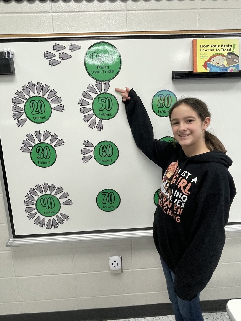 Mrs. Croom would like to give a huge Shout Out to Ava Mixon for earning 50 i-Ready points in Reading! 🎉📚 Your dedication and hard work are really paying off. Keep challenging yourself and showing that amazing growth mindset. We are so proud of you—fantastic job! 🌟👏