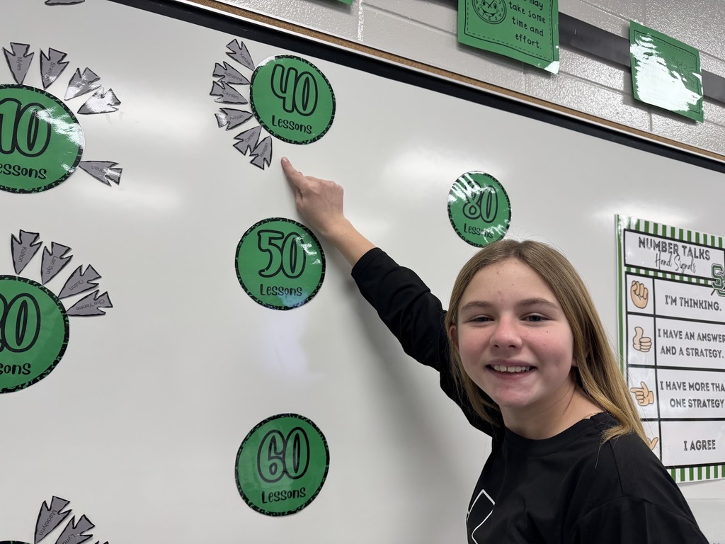 Mrs. Norton would like to give a shoutout to Reagan O'Hearn for completing 40 iReady lessons in math! Awesome job!