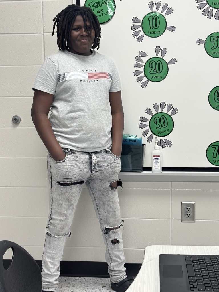 Mrs. Norton would like to give a shoutout to Elijah Brown for completing 30 iReady lessons in math! Way to go!