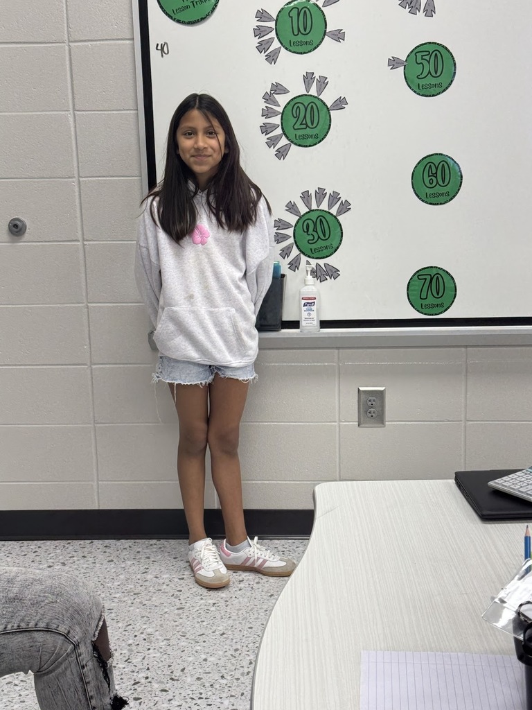 Mrs. Norton would like to give a shoutout to Madai Marquez-Ubaldo for completing 30 iReady lessons! Great Job!