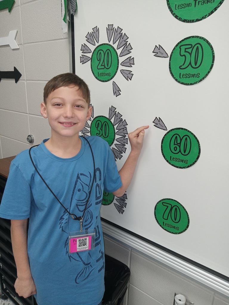 Mrs. Gross would like to give a shoutout to Reese Norton! Way to go, Reese! 60 iReady Math lessons passed! Keep up the amazing work!