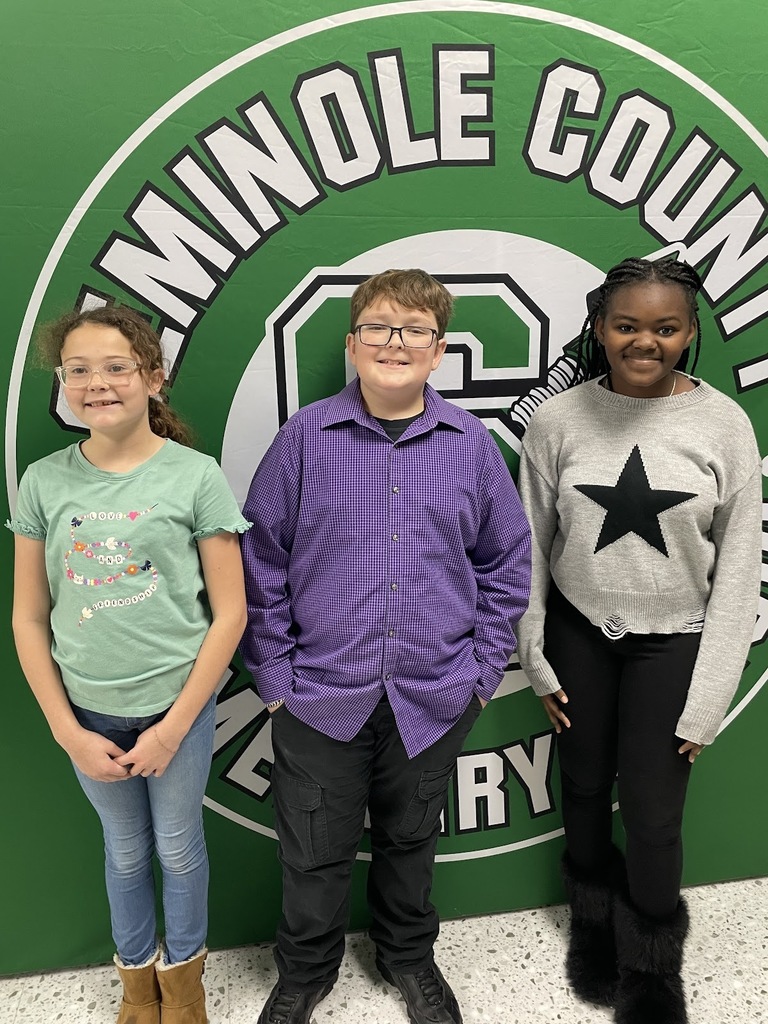 "Mrs. Croom would like to give a big Shout Out to Charlotte Bradley, Wyatt Kelly, and Avery Holmes for earning a 100 on last week’s Reading Benchmark test! 📚🌟 Awesome job showing your hard work and reading skills. Keep it up! I am so proud of you! 👏🎉"