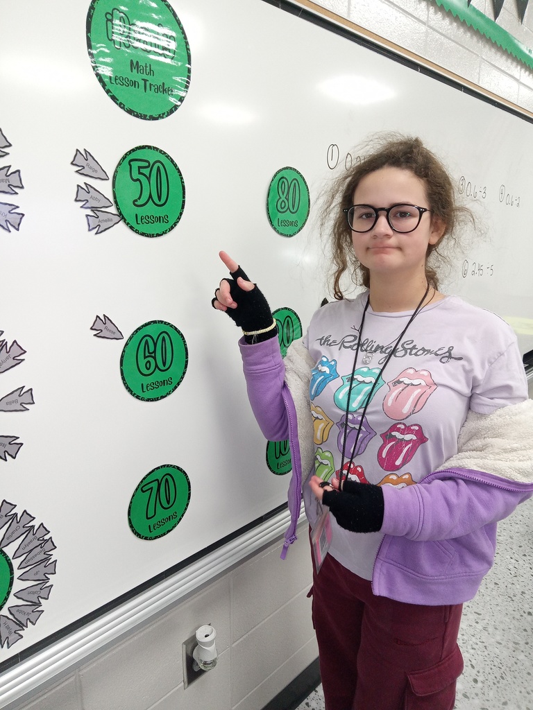 Mrs. Gross would like to give a big Shout Out to Ameilia and Abby for completing 50 iReady Math lessons! Wow! Keep it up!