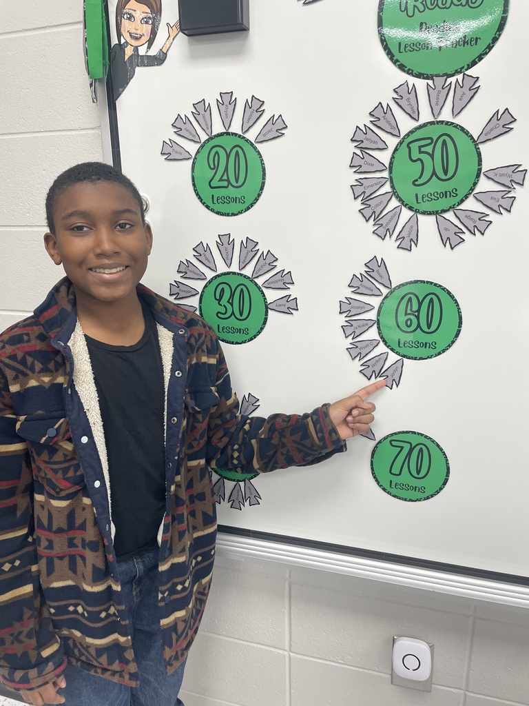 Mrs. Croom would like to give a "Shout Out" to Jayden Akins and Jordyn Reynolds for passing 60 iReady Reading lessons. Way to go boys!