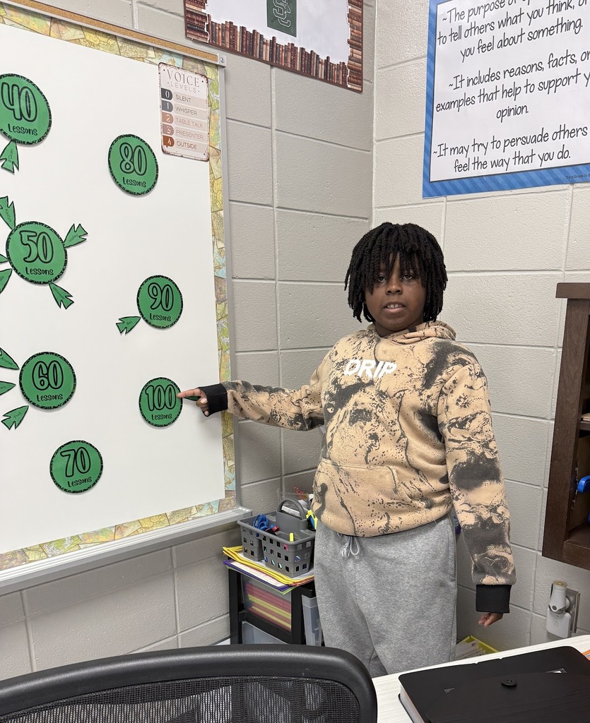 Ms. Annette would like to give a Shout Out Dorian for passing 100 iReady lessons. Way To Go!