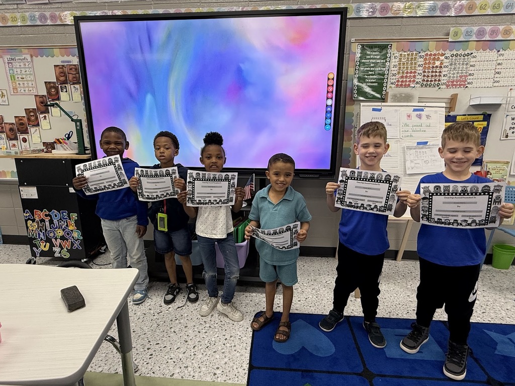 Ms. Erica and Ms. Aaron would like to congratulate these students on earning 100 DOJO points! 