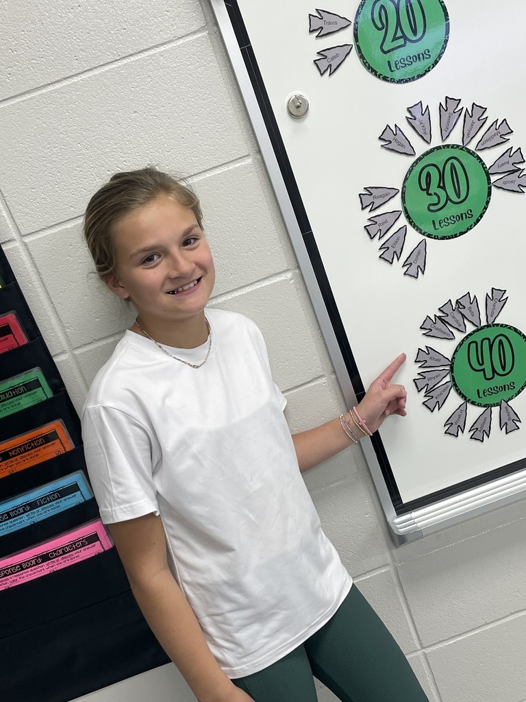 "Mrs. Croom would like to give a BIG 🎉 SHOUT OUT 🎉 to Charlieann Maxwell for successfully completing 40 iReady lessons!  📚🌟 Way to go, Charlieann! Your hard work and determination are paying off. Keep up the amazing effort! 🌟📚"