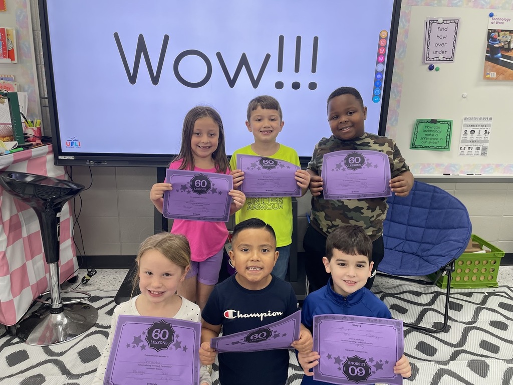 Ms. Layne is so proud of these kiddos for passing 60+ iReady lessons! 