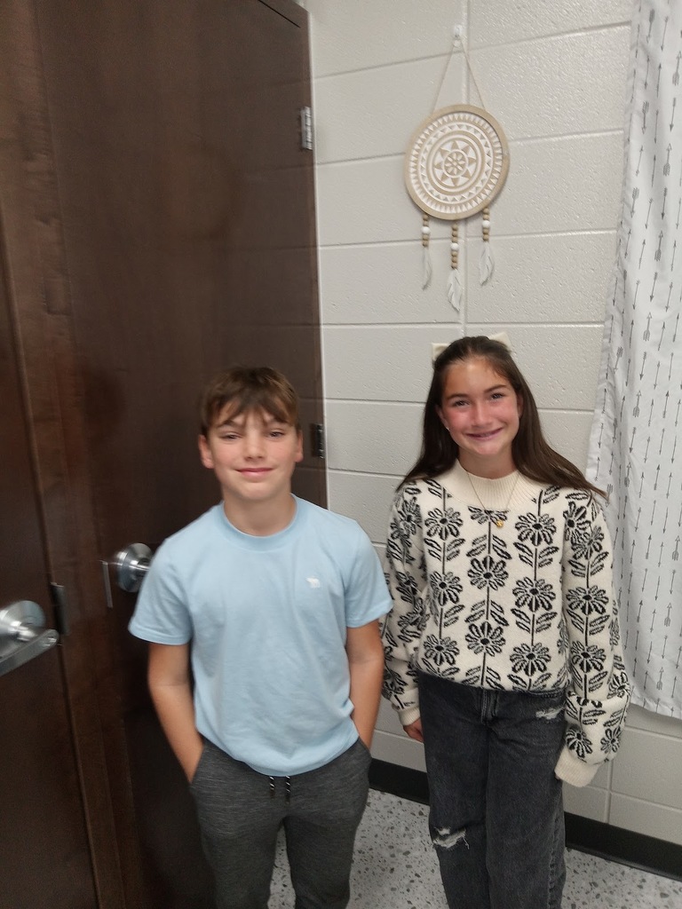 Mrs. Gross would like to give a HUGE shout out to Raige and Brynlee for earning a perfect score on their Mid-Unit 4 Math test. What an incredible accomplishment! Amazing job! 🎉👏