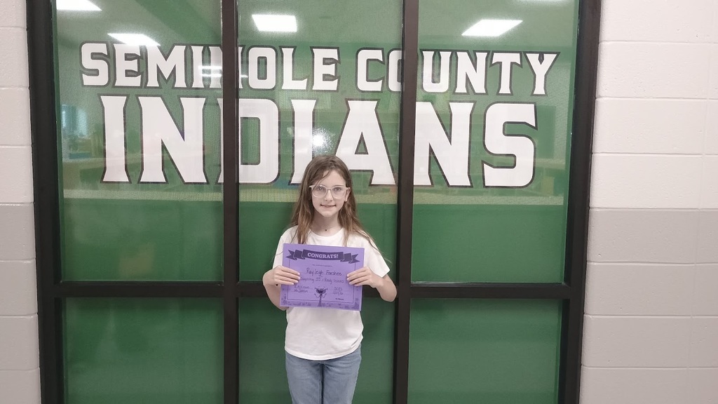 Miss Jessie, subbing for Mrs. Atkinson's 4th Grade ELA class, would like to give a shout out to Rayleigh Forshee for completing 35 i-Ready lessons!