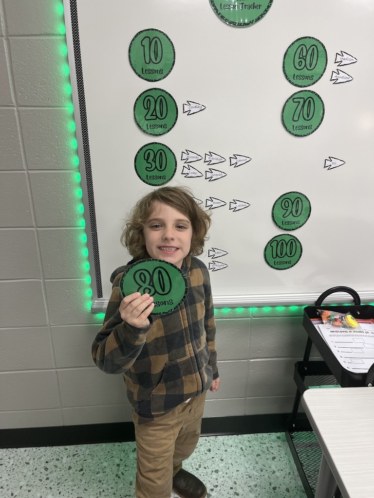Miss Hannah would like to give a shout out to Eli Gowan for completing 80 i-Ready lessons!
