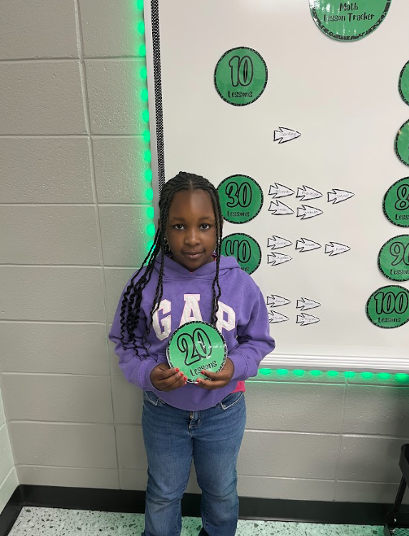 Miss Hannah would like to give a shout out to Sariah McNair and Cardiay Kimble for completing 20 i-Ready lessons.