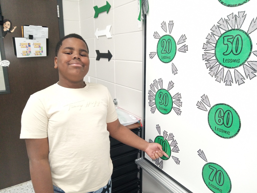 Kahlil Jones has completed 40 iReady math lessons