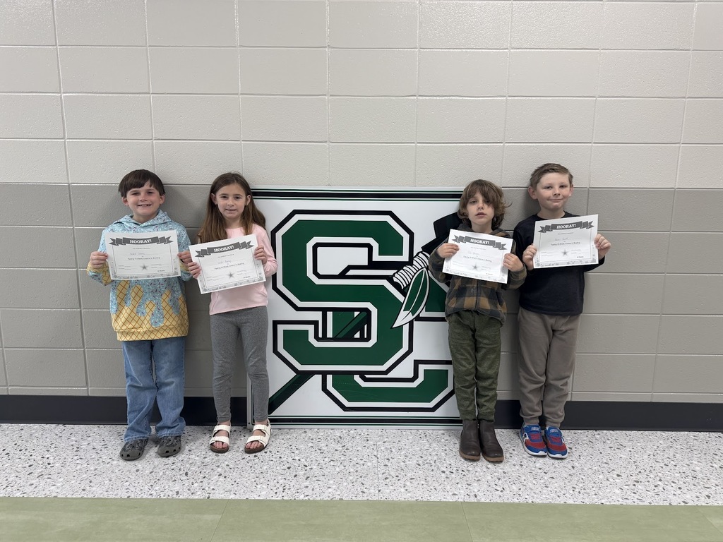 "🎉 Huge congratulations to Mrs. Beth’s ELA students! 🎉 These hard-working students have reached an incredible milestone by passing 50 i-Ready lessons! 📚👏 Shoutout to: Eli Gowan, Remi Scott, Beckett Corvers and Layla Roney Not pictured but just as amazing: Everleigh James and Ah’Maad Gonzalez Keep up the great work—we are so proud of you all!  "