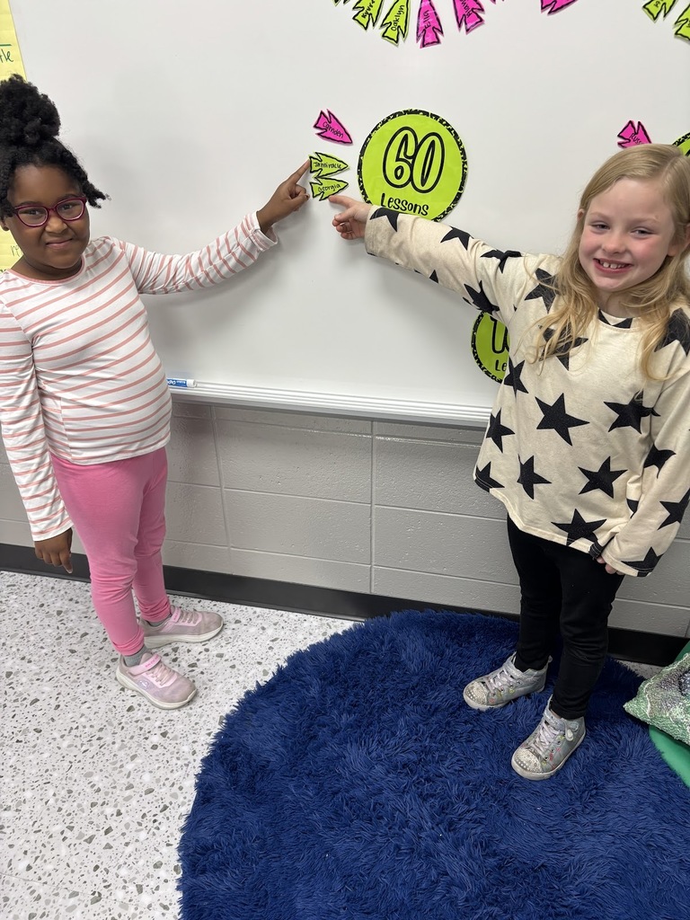 "🎉 Huge congratulations to Miss Emilee’s ELA students! 🎉 These hard-working students have passed 60 i-Ready lessons! 📚👏 Shoutout to: Ja’miracle Saffold and Georgia Miles  Keep up the great work—we are so proud of you all!"
