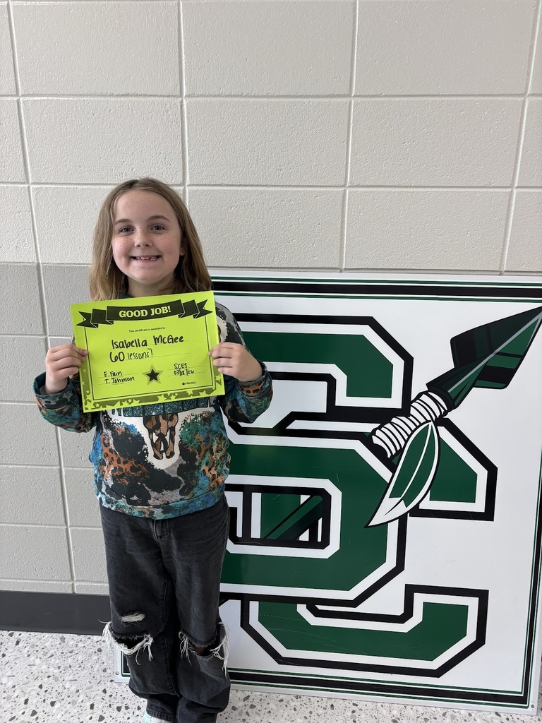 "🎉 Congratulations to Isabelle McGee! 🎉 Isabella has passed 60 i-Ready lessons! 📚👏 Keep up the great work—we are so proud of you!"