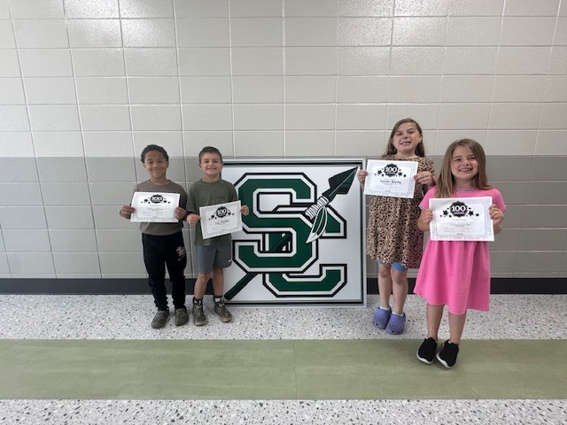 "🎉📚 Congratulations to the students in Mrs. Whitaker’s ELA classes! 📚🎉 **Jayden Wright **Trip Blackburn **Anneliese Novotney **Madison Matthews  These hardworking students have passed 100 i-Ready Reading lessons—what an incredible accomplishment! Your dedication, focus, and effort are truly paying off.  Keep up the amazing work—we are so proud of you! 🌟"