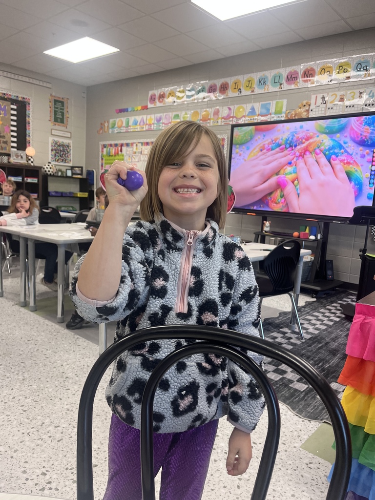 Ms. Tiffany would like to give these students from her math classes a shout out for making a 100 on their fraction comprehension comp check, meeting their I-Ready goals for the week, and for having good behavior all week! They celebrated by making needoh/stress balls!