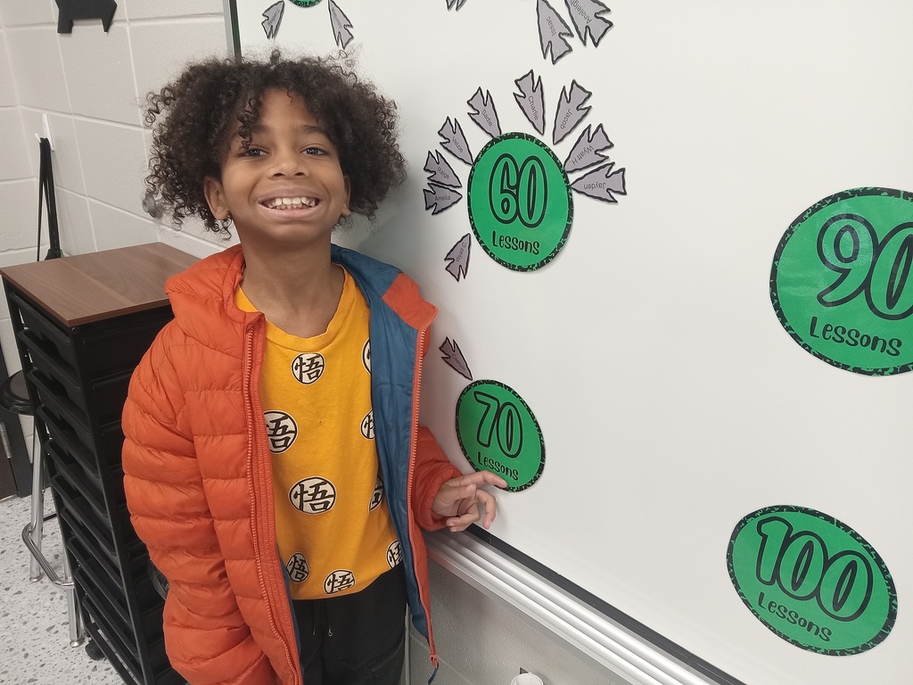 Caelum  has completed 70 iReady math lessons!