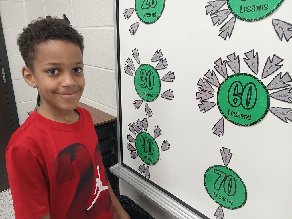 Isaac Robinson has completed 60 iReady lessons in math !