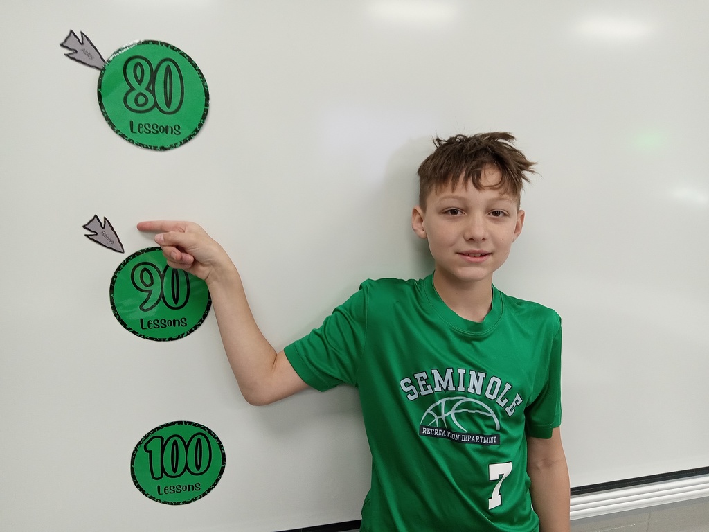 Reese has completed 90 iReady lessons in math ! 