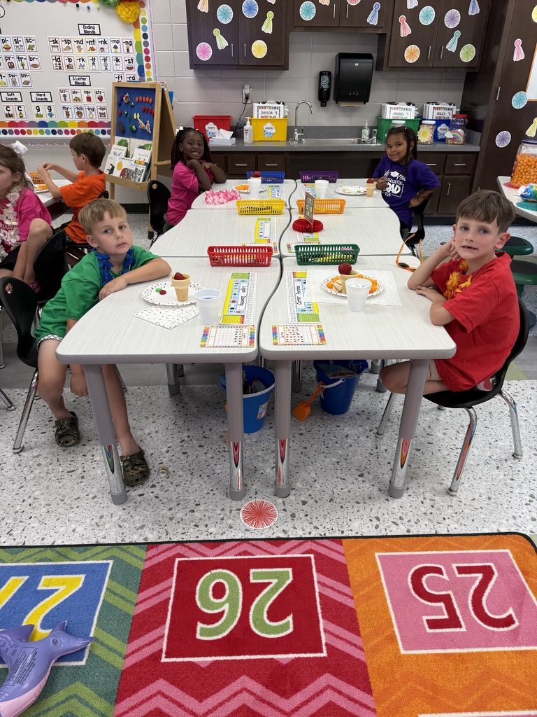 Miss Jodi Harper and Miss Jalee’ Conley’s class had an End of the Year Pool Party to celebrate their awesome achievements and test scores. They are very proud of their class. 