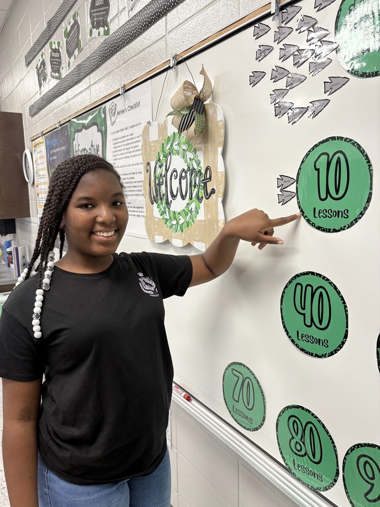 Congratulations for passing 10 lessons on iReady! I am proud of you! -Ms. Moore