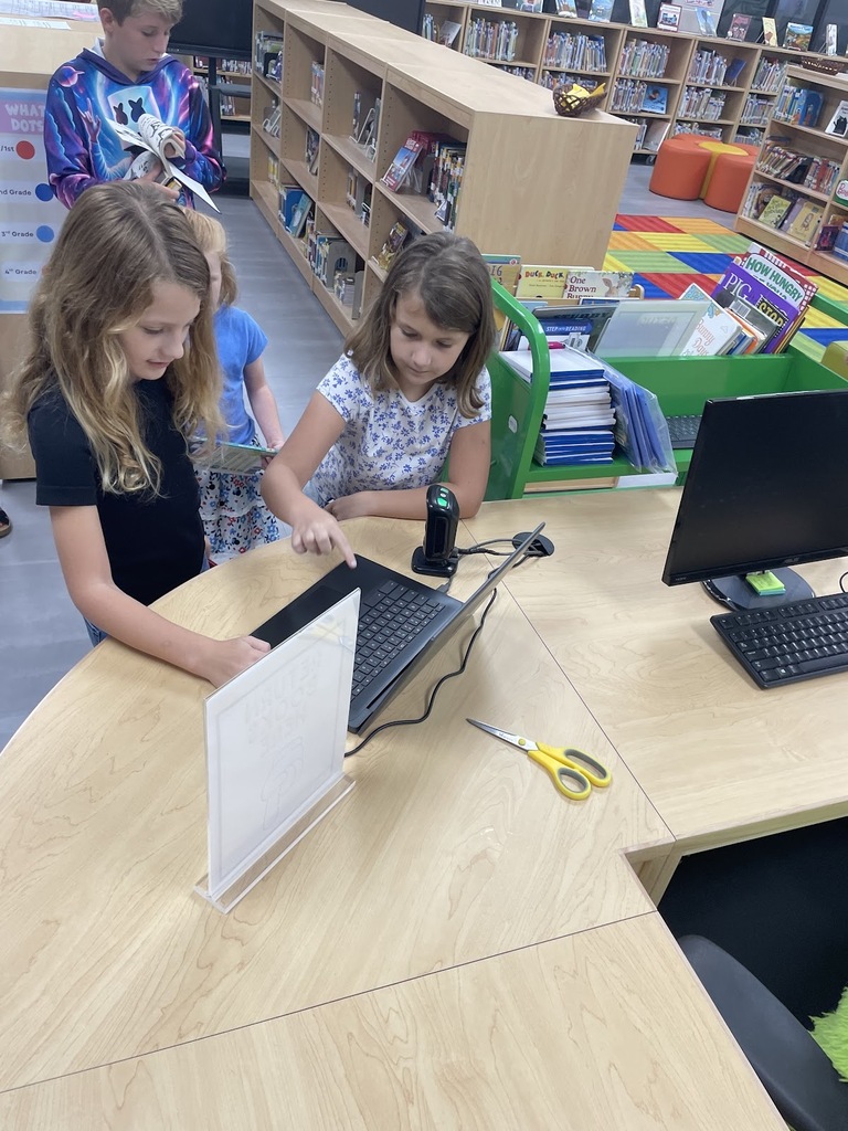 Shout out to Constance for helping to teach other students on the new ‘check in’ system in the media center. She was such a proactive leader helping Ms. Layne get students trained on the new system.