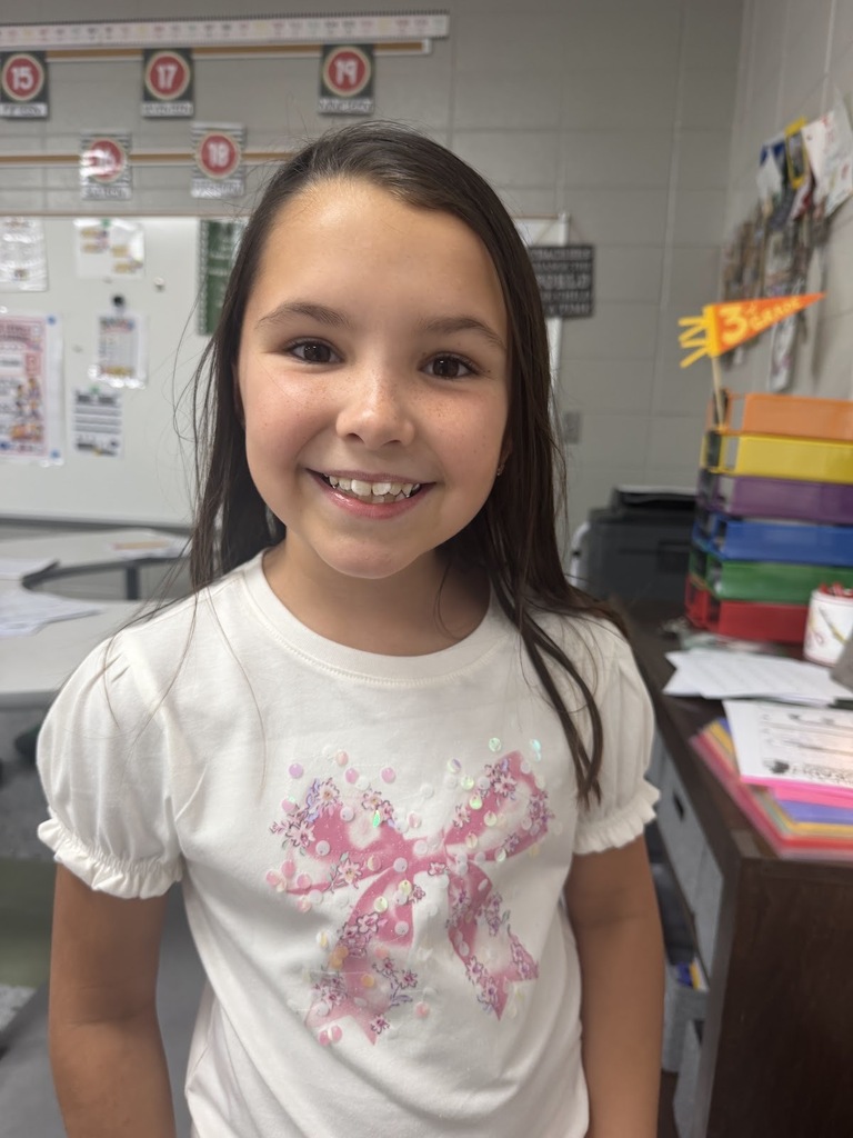 Mrs. Deane is so proud of Myla for making a 100 on 3 digit subtraction!! Way to go!