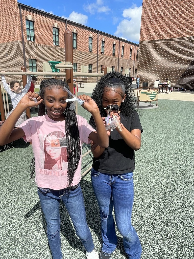 "🌟 SHOUT-OUT! 🌟 Mrs. Christy Croom would like to give a big shout-out to Ja'Kaylah Jones and Ulyissia Carter for being PROACTIVE and taking the initiative to pick up trash around the playground area! 👏🏽🗑️ You girls saw a need and stepped up to help without being asked. That is what it means to BE PROACTIVE! 💚🖤 Way to go, girls! We are proud of you! ⭐️👏🏽"