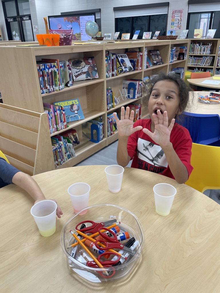 Ms. Hannah and Ms. Brooke’s 2nd graders came into the media center to do a lemonade tasting. They created a collaborative bar graph to graph their data. Classic lemonade won in all the classes. 