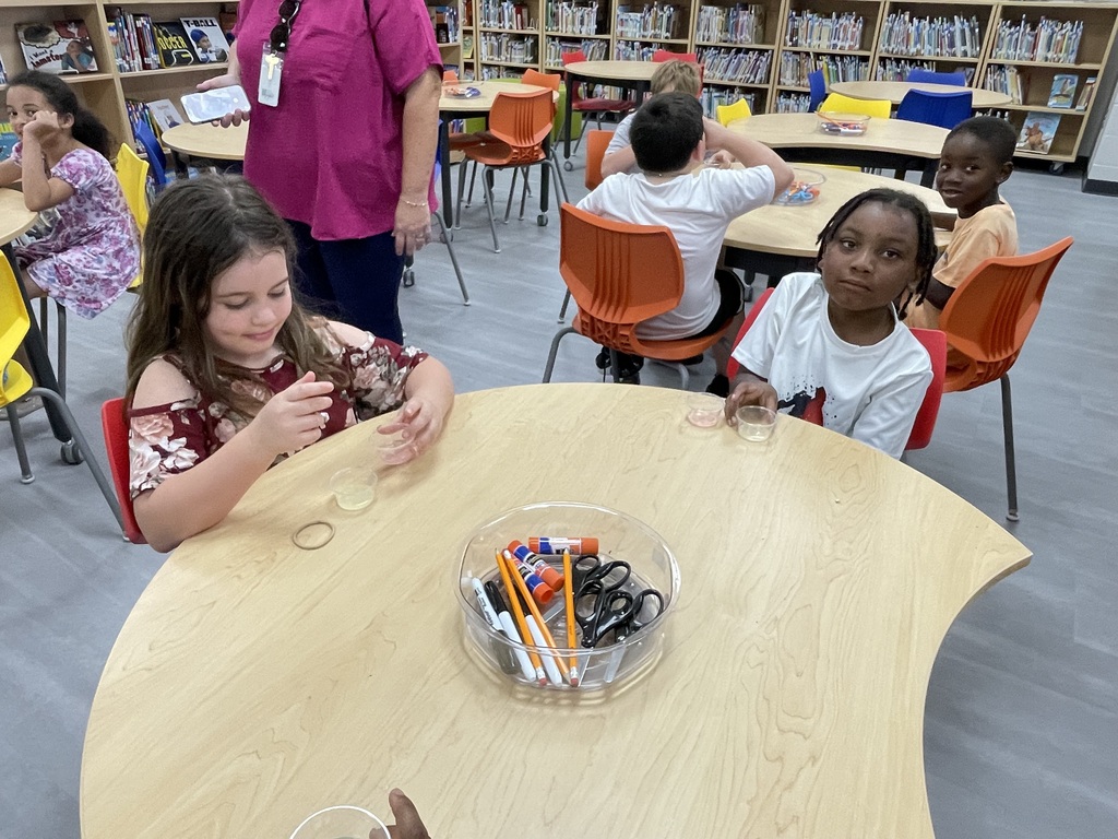 Ms. Hannah and Ms. Brooke’s 2nd graders came into the media center to do a lemonade tasting. They created a collaborative bar graph to graph their data. Classic lemonade won in all the classes. 