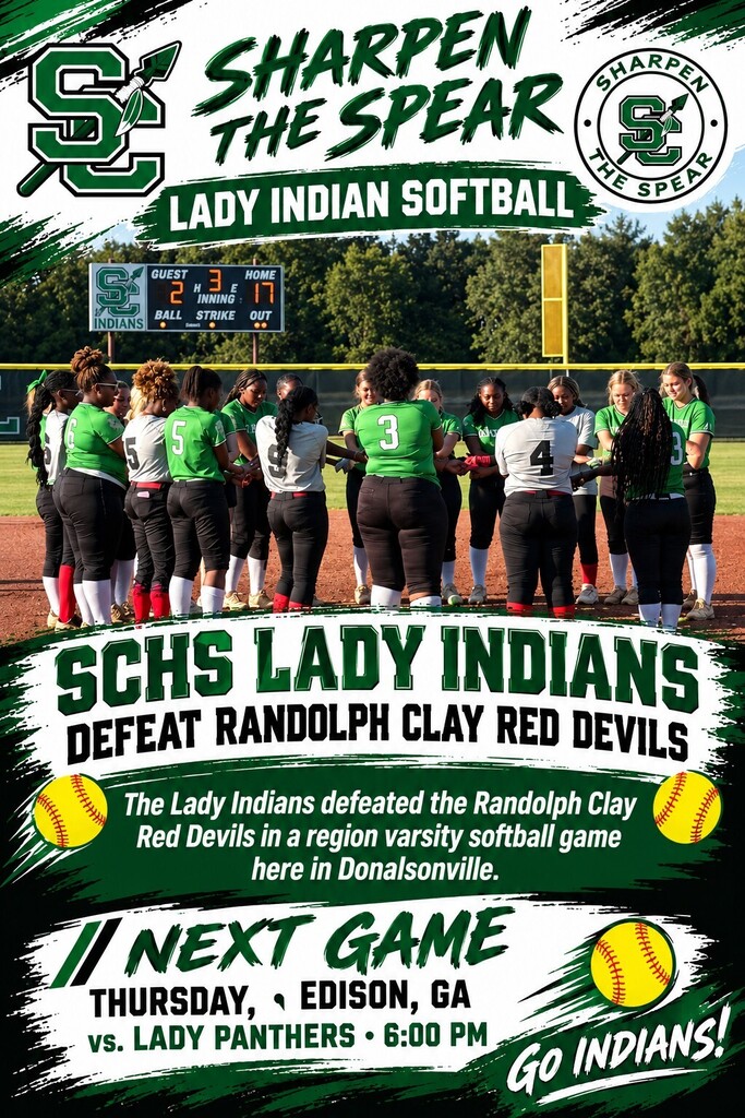 Lady Indians defeat the Lady Red Devils.