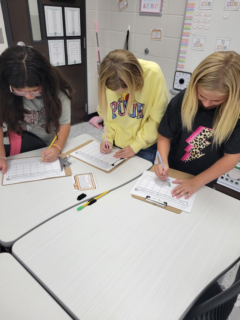 Ms. Hodges' ELA Classes were Text Detectives this week! The classes participated in a review activity to determine  the main idea of passages that lead to mystery clues. They all displayed great teamwork!
