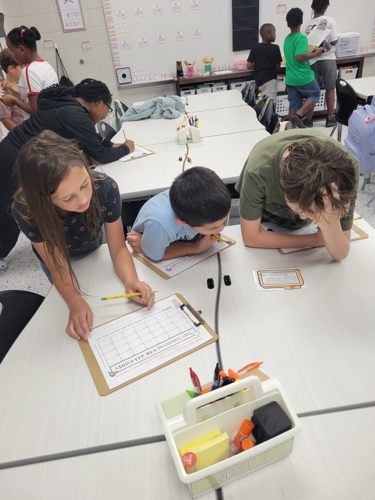 Ms. Hodges' ELA Classes were Text Detectives this week! The classes participated in a review activity to determine  the main idea of passages that lead to mystery clues. They all displayed great teamwork!
