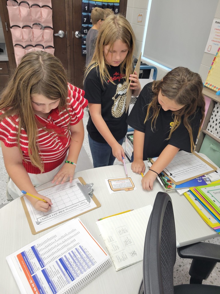 Ms. Hodges' ELA Classes were Text Detectives this week! The classes participated in a review activity to determine  the main idea of passages that lead to mystery clues. They all displayed great teamwork!