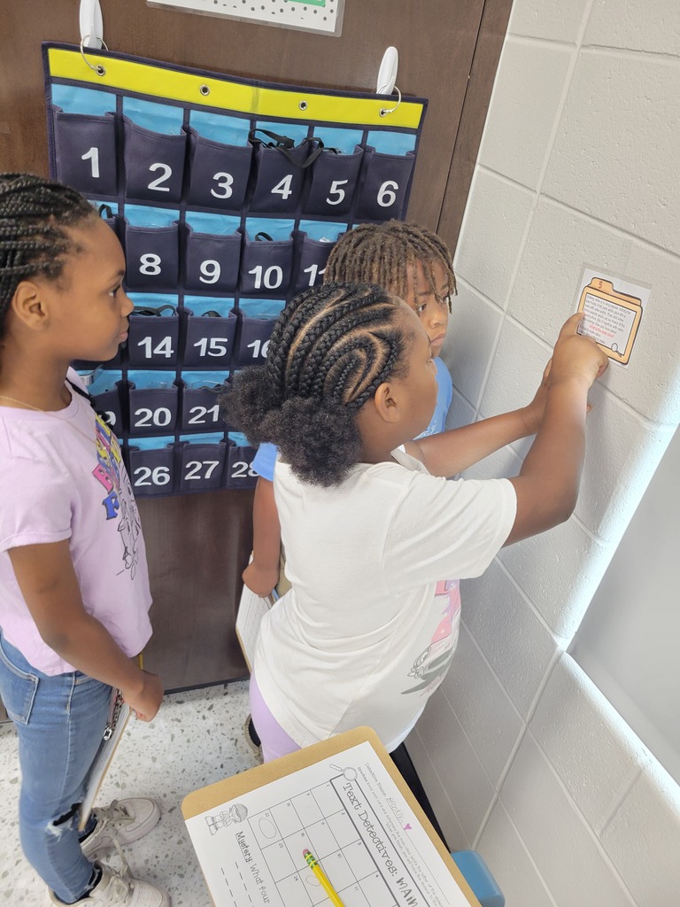 Ms. Hodges' ELA Classes were Text Detectives this week! The classes participated in a review activity to determine  the main idea of passages that lead to mystery clues. They all displayed great teamwork!